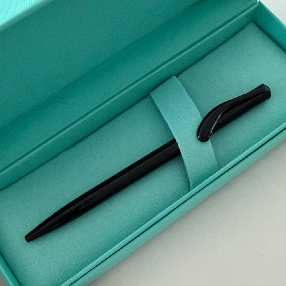 Tiffany & Co. Black Pen with Signature Blue Box - Picture 7 of 8